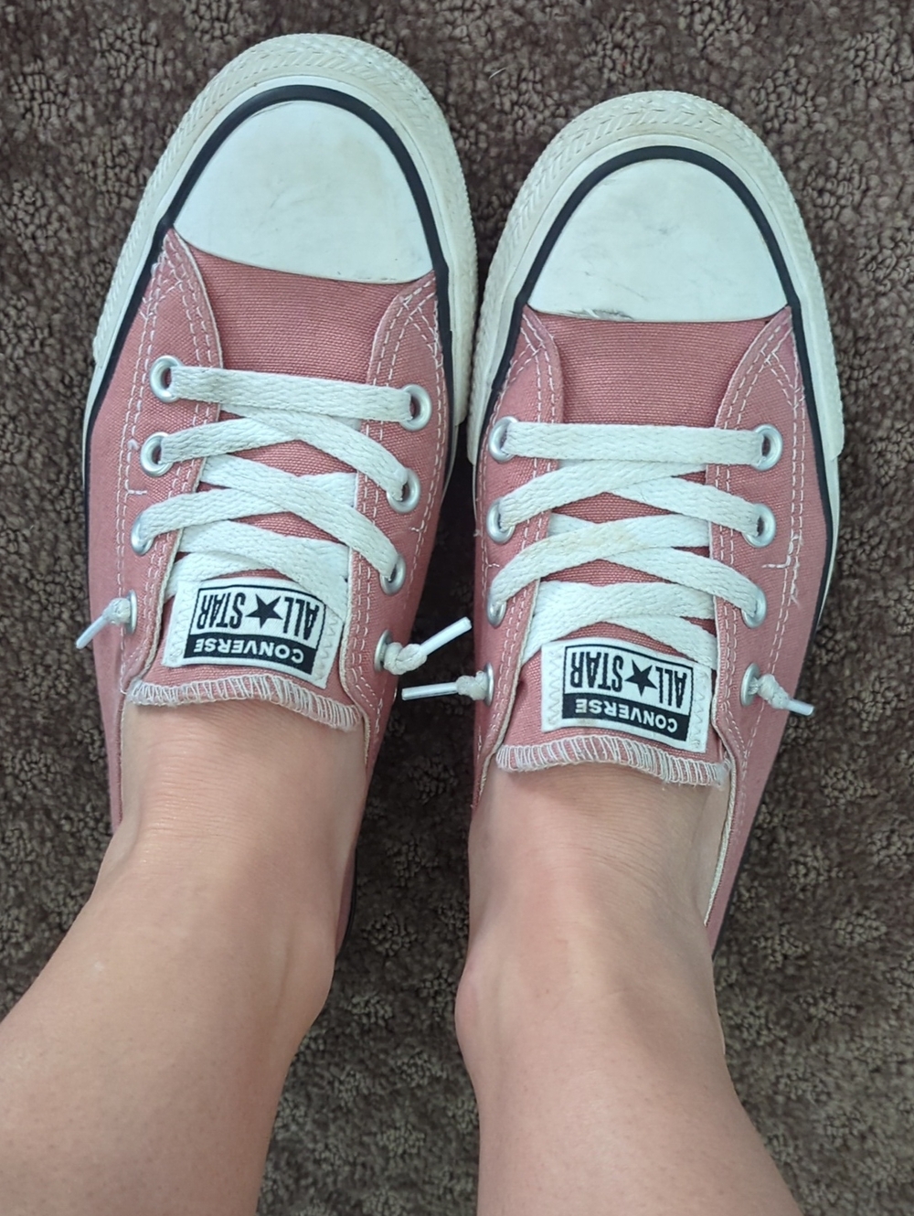 Converse All Star Shoreline Low Top Sneakers in Rose Pink